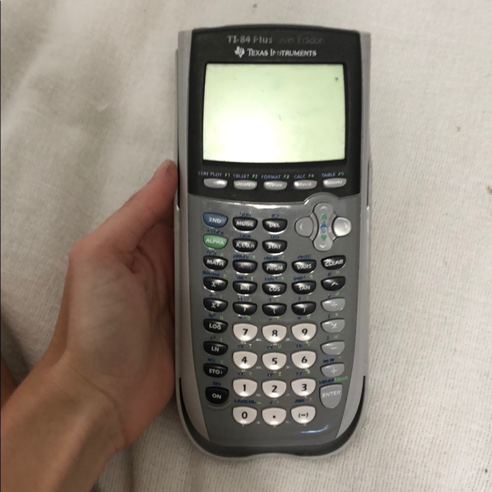 TI-84 Plus calculator silver edition